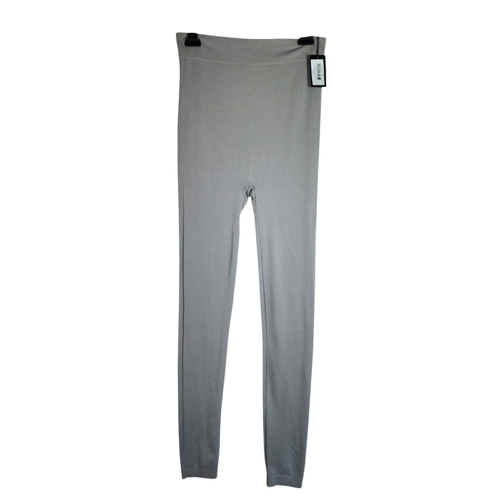 Agiato XXL Gray Seamless Leggings High Rise Stretch Lounge Athleisure NWT Gym